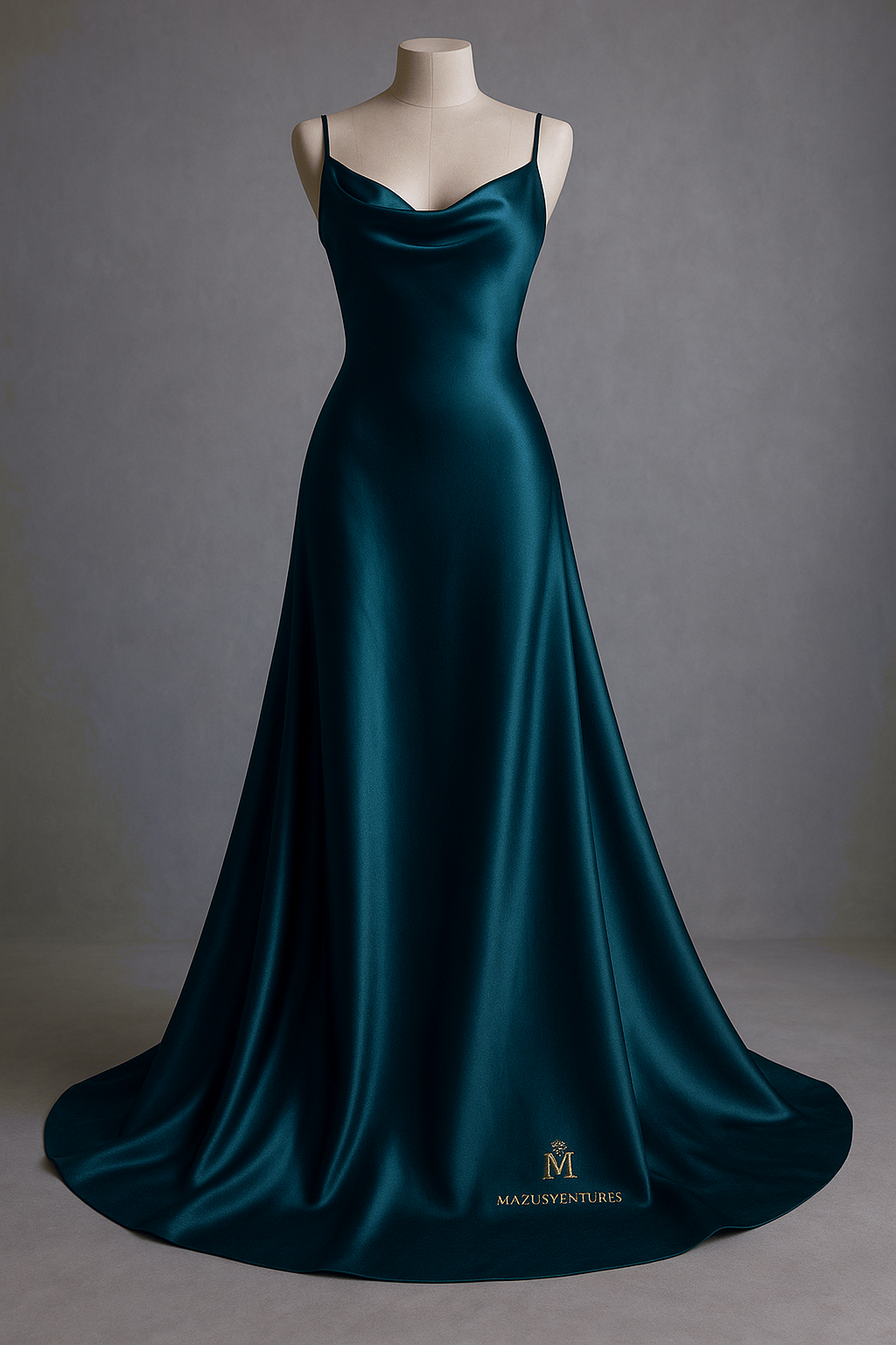Silk Evening Gown
