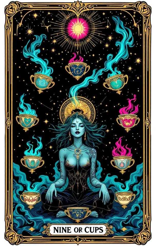 Mystery Tarot Cards Game Art