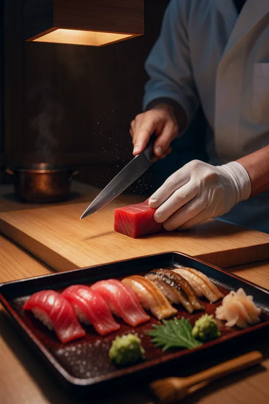 Professional Japanese Food Marketing Visual