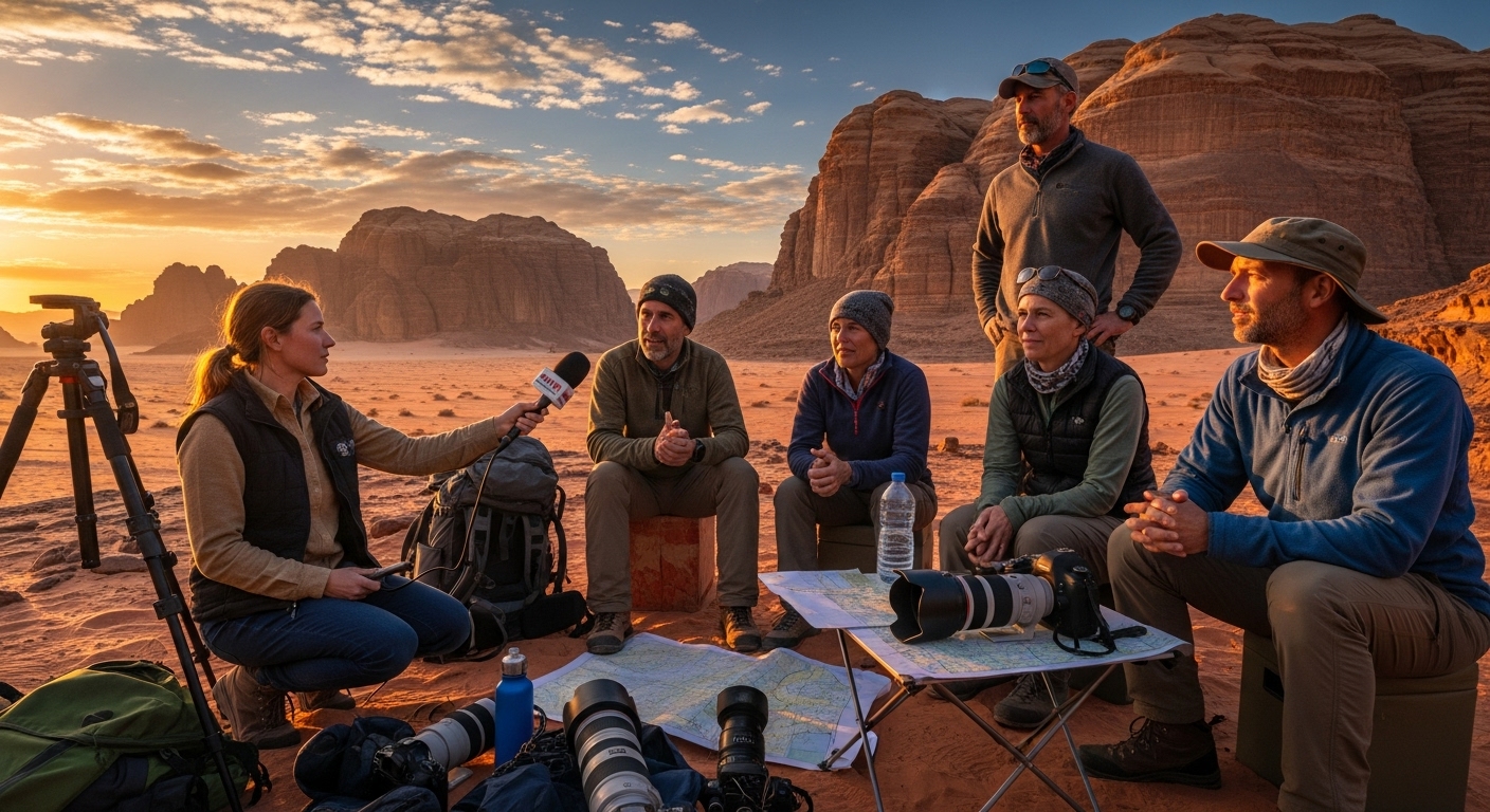 Media Coverage of Dana to AlUla Expedition
