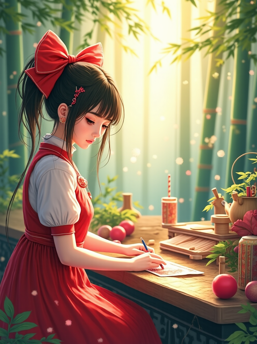 Digital Painting Media,Girl,Style Boost,LoRA,FLUX.1