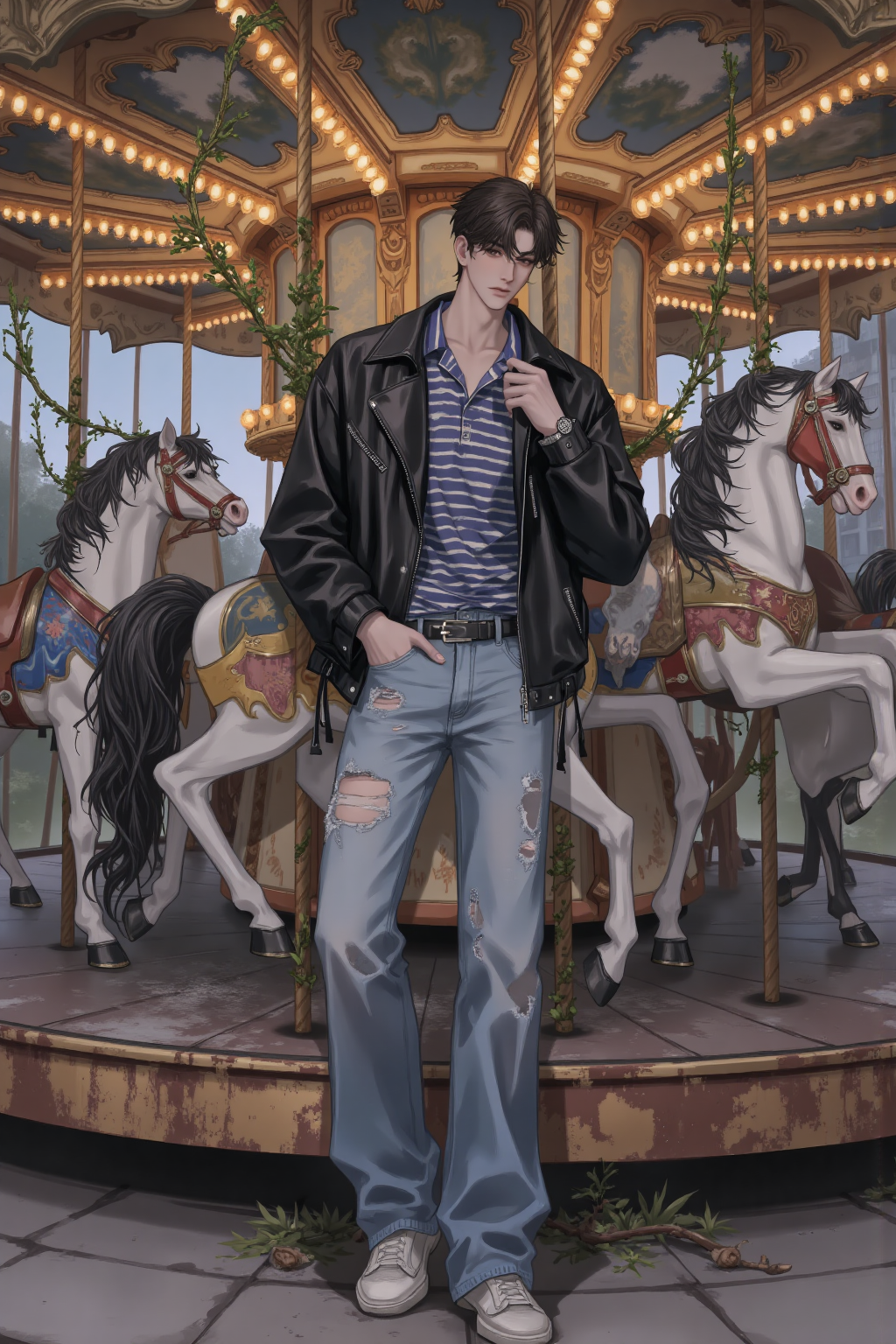 Anime Style,Boy,Style Boost,LoRA,FLUX.1