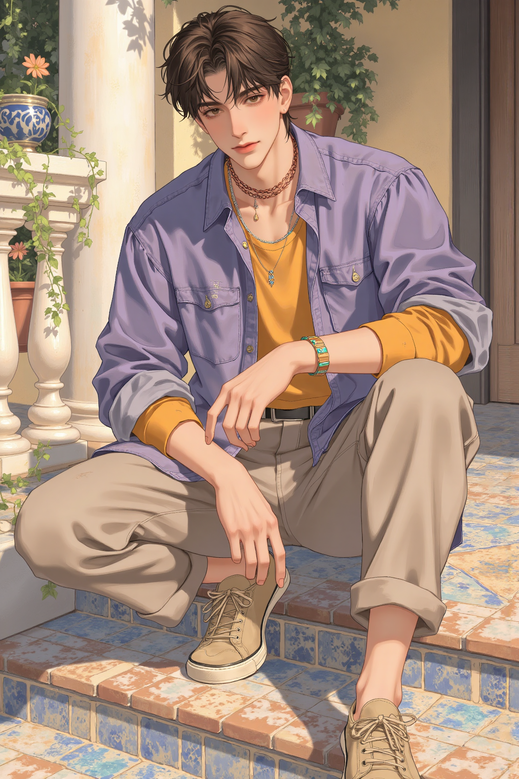 Anime Style,Boy,Style Boost,LoRA,FLUX.1