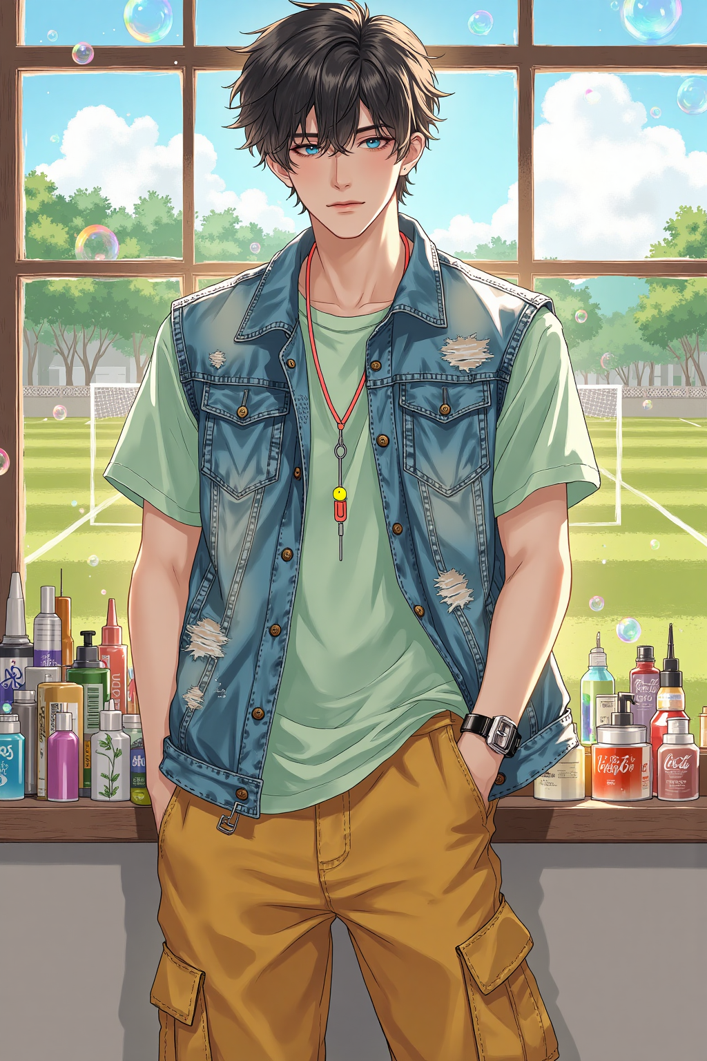 Anime Style,Boy,Style Boost,LoRA,FLUX.1