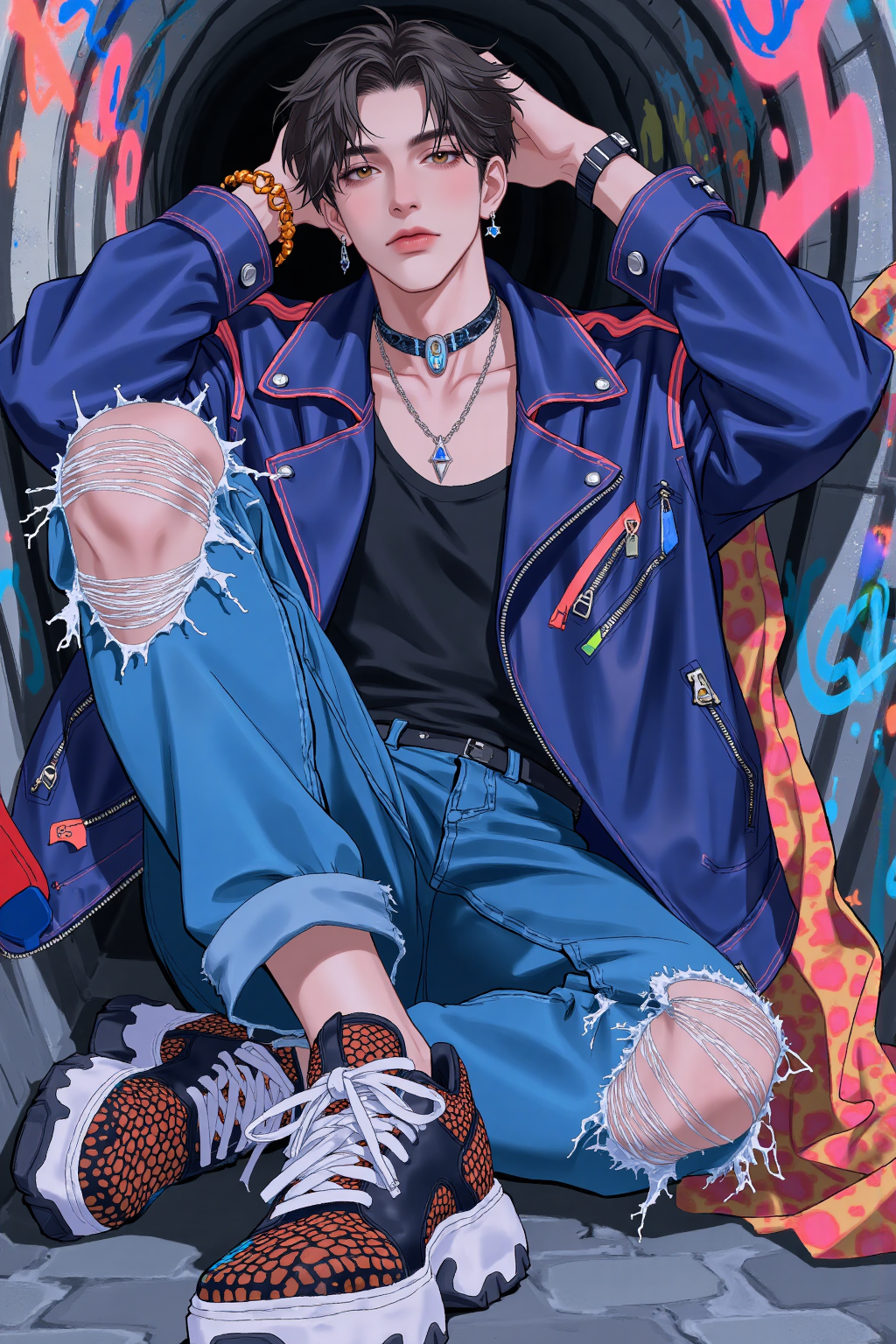 Anime Style,Boy,Style Boost,LoRA,FLUX.1