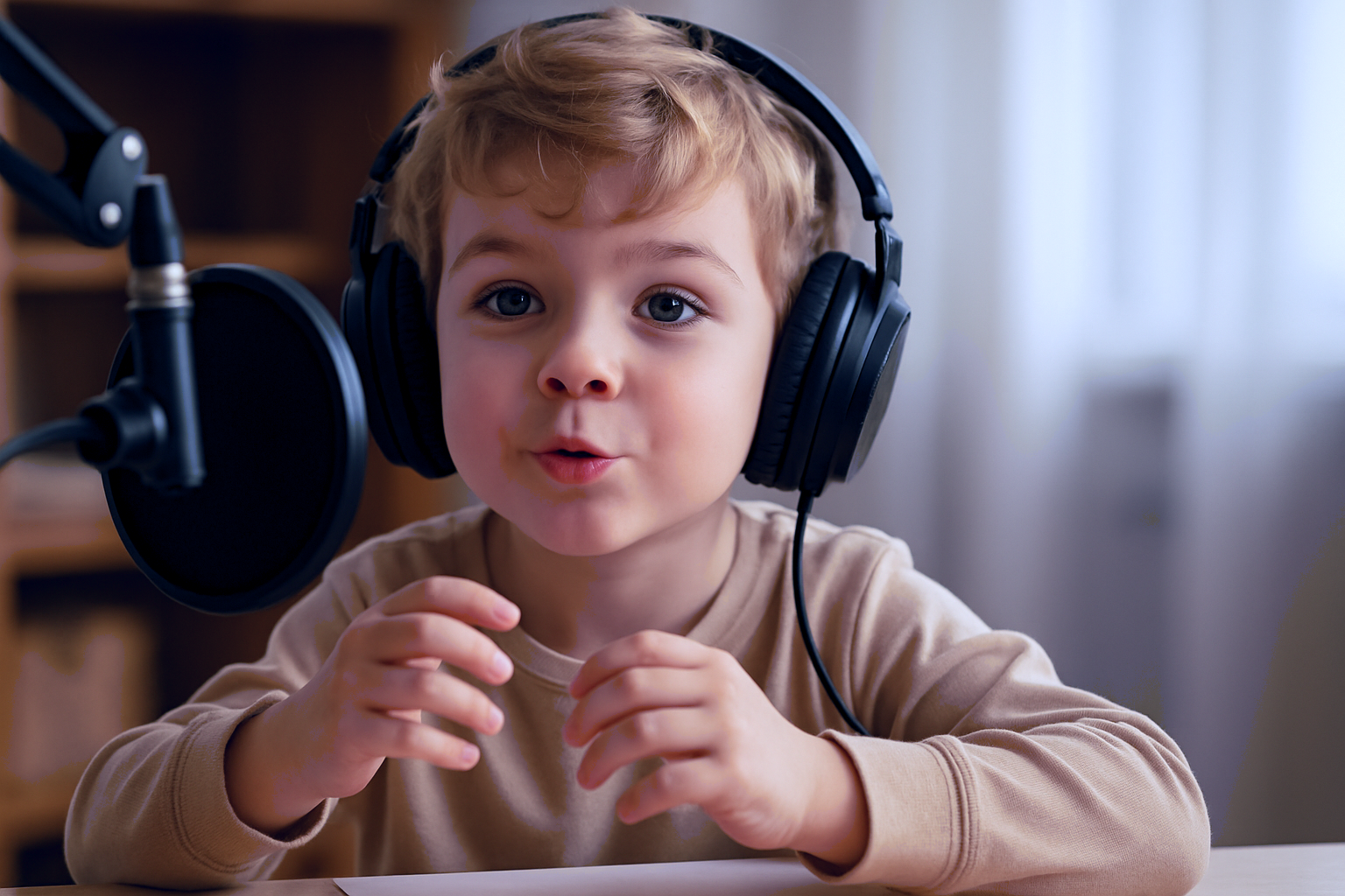 Powerful AI Baby Narrator for Children's Podcast Stories and Content Creators