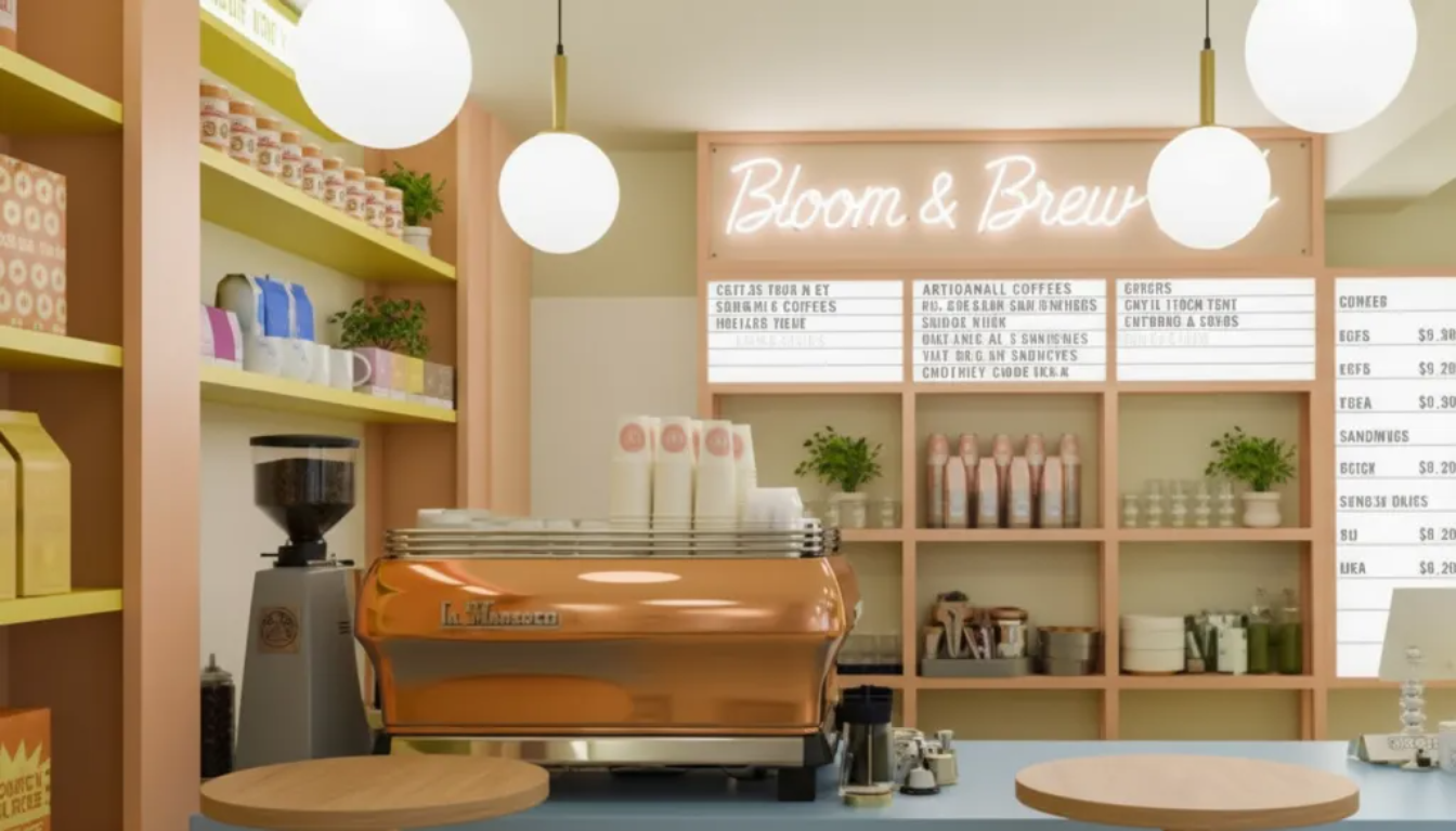 Coffee Shop Branding Design for Small Businesses and Startups