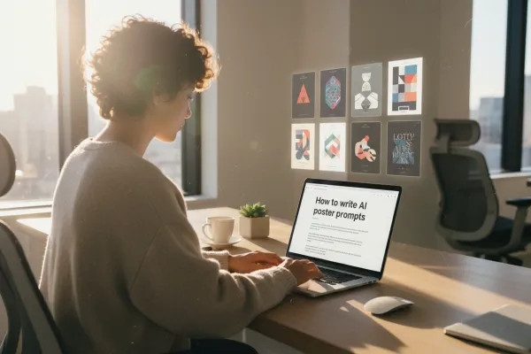 How to Write Perfect AI Prompts for Poster Design 2025: Complete Guide to Text-to-Design Commands