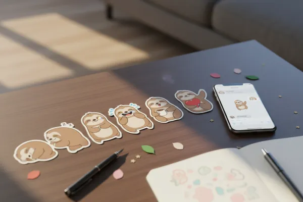 AI Character Design to Sticker Pack: Complete Product Creation Tutorial 2025