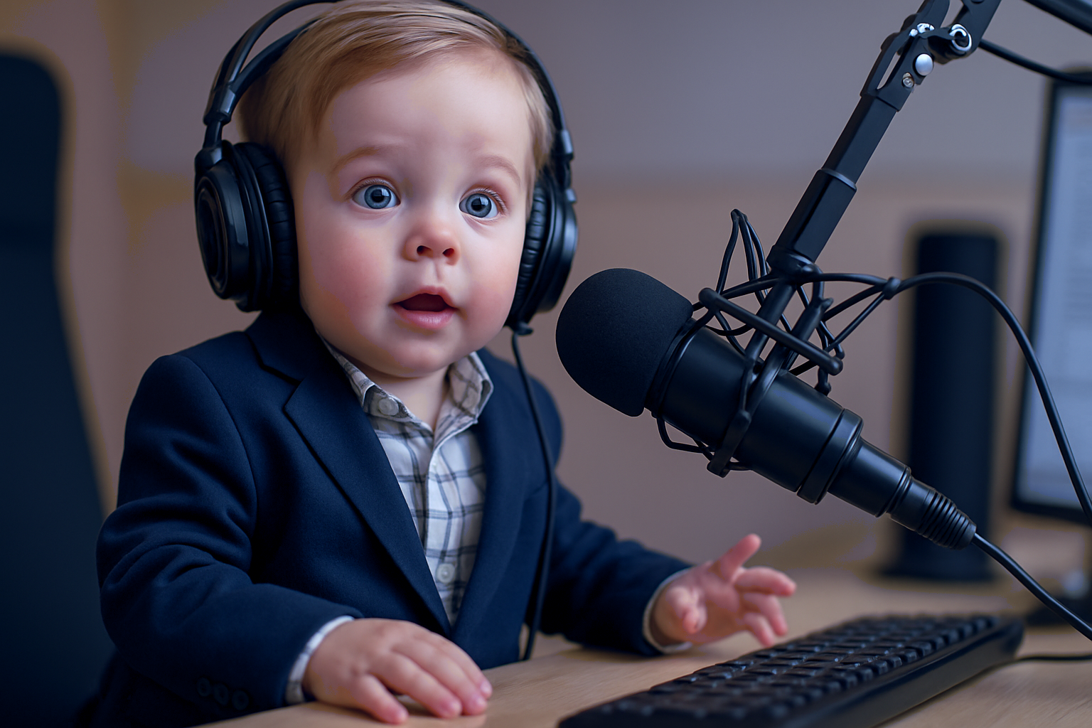 AI Generated Baby Talking Podcast Content vs. Traditional Children's Audio Production