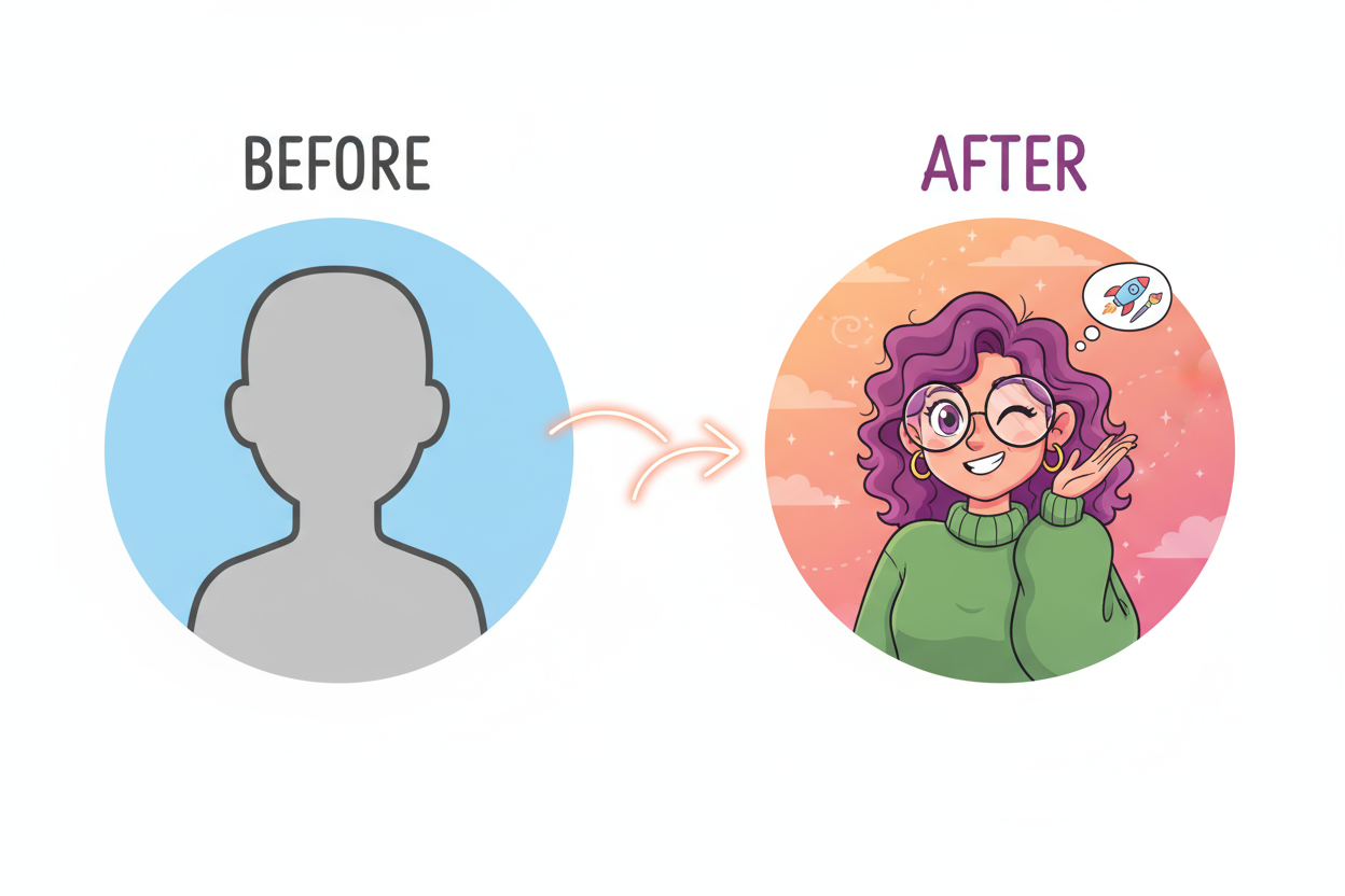 Beyond Generic Avatars: Personalized Character Creation