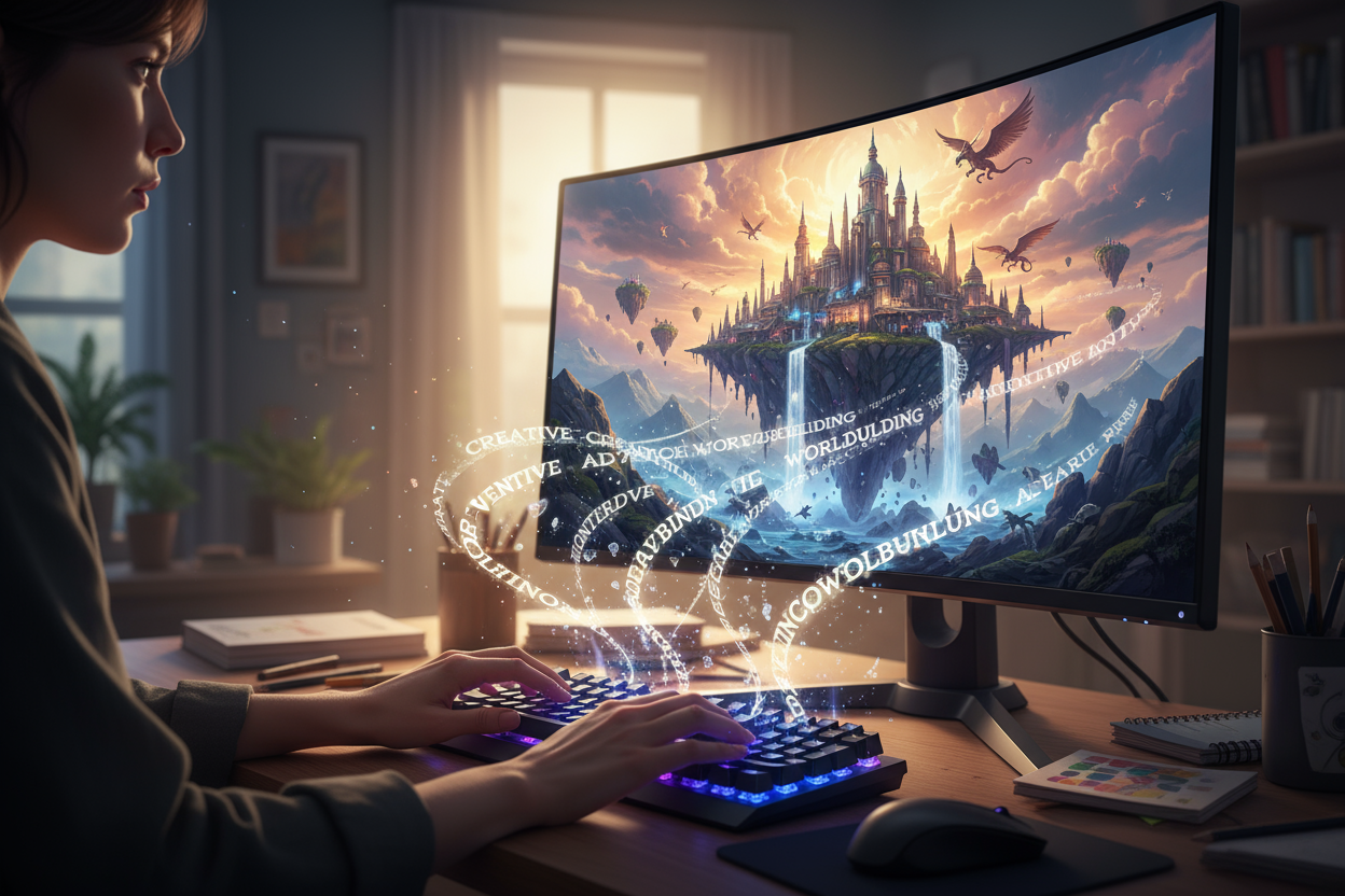 AIが画像を生成