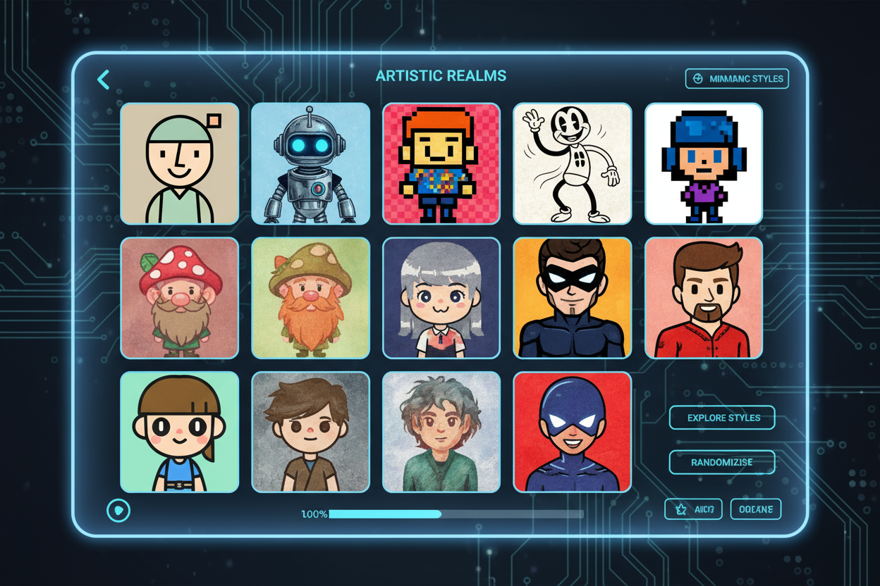 Intelligent Character Design and Personality Expression